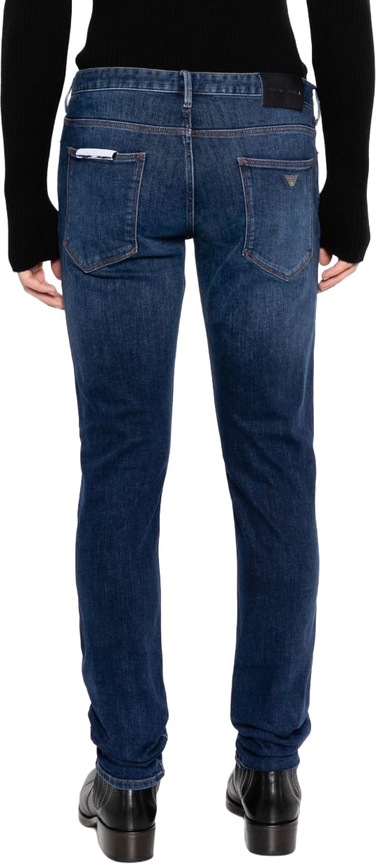 Emporio Armani Jeans Navy Blauw