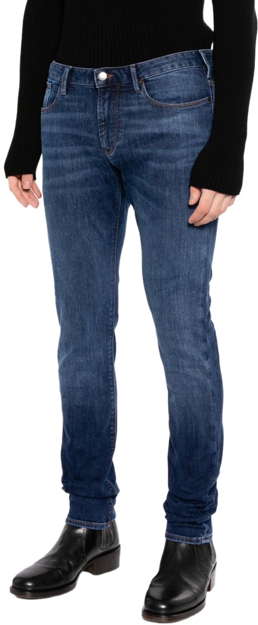 Emporio Armani Jeans Blue Blauw
