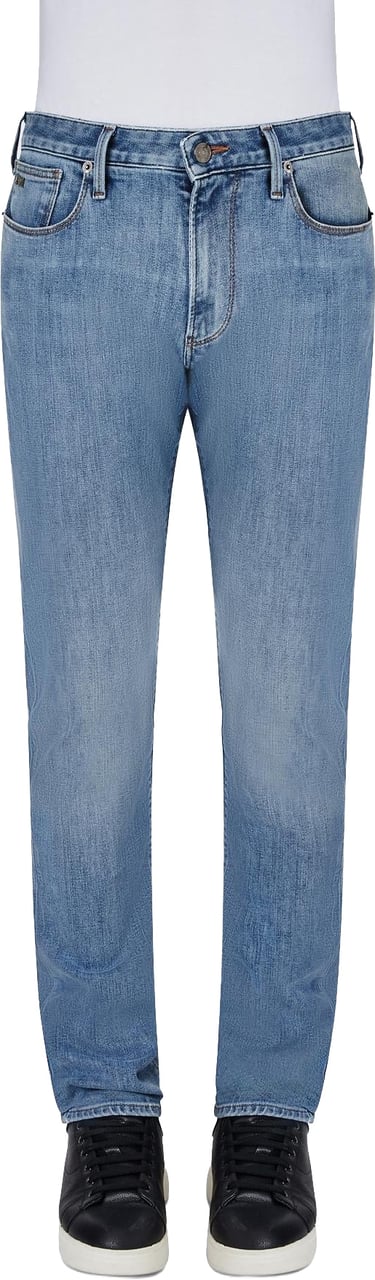 Emporio Armani Heren Pocket Pants Blauw
