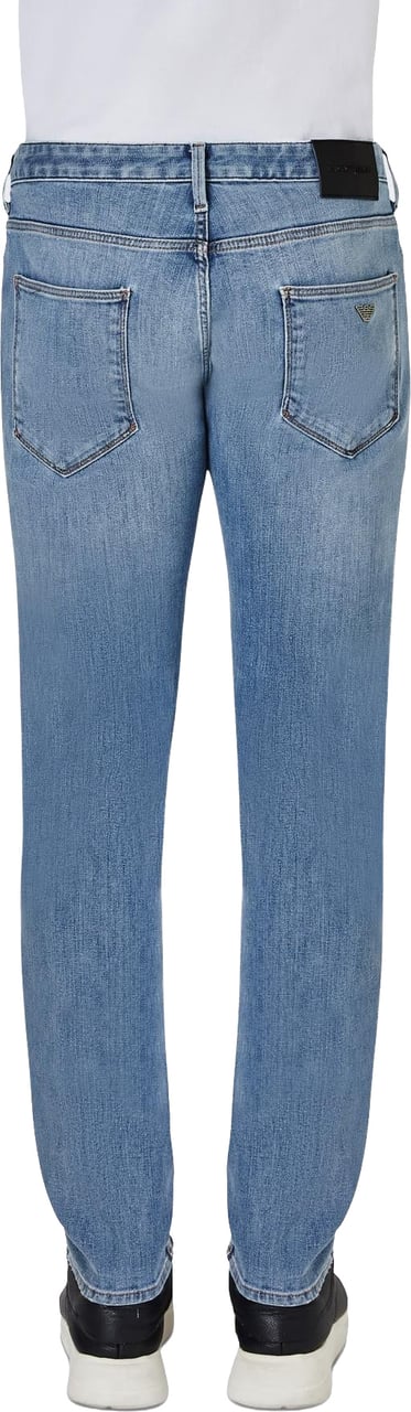 Emporio Armani Heren Pocket Pants Blauw