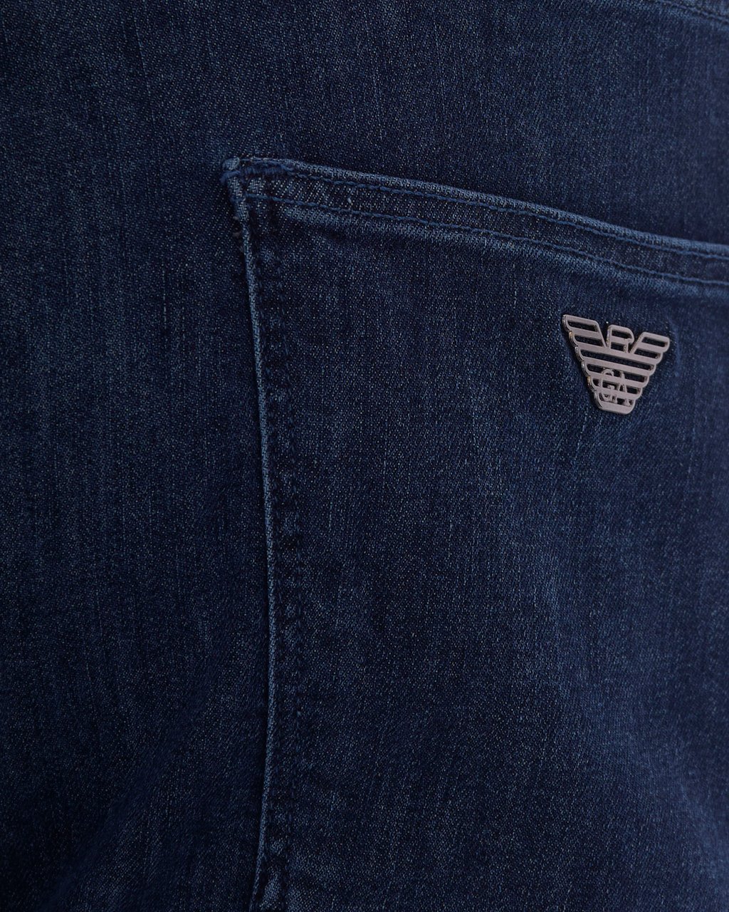 Emporio Armani Trousers Medium Blue Denim Navy