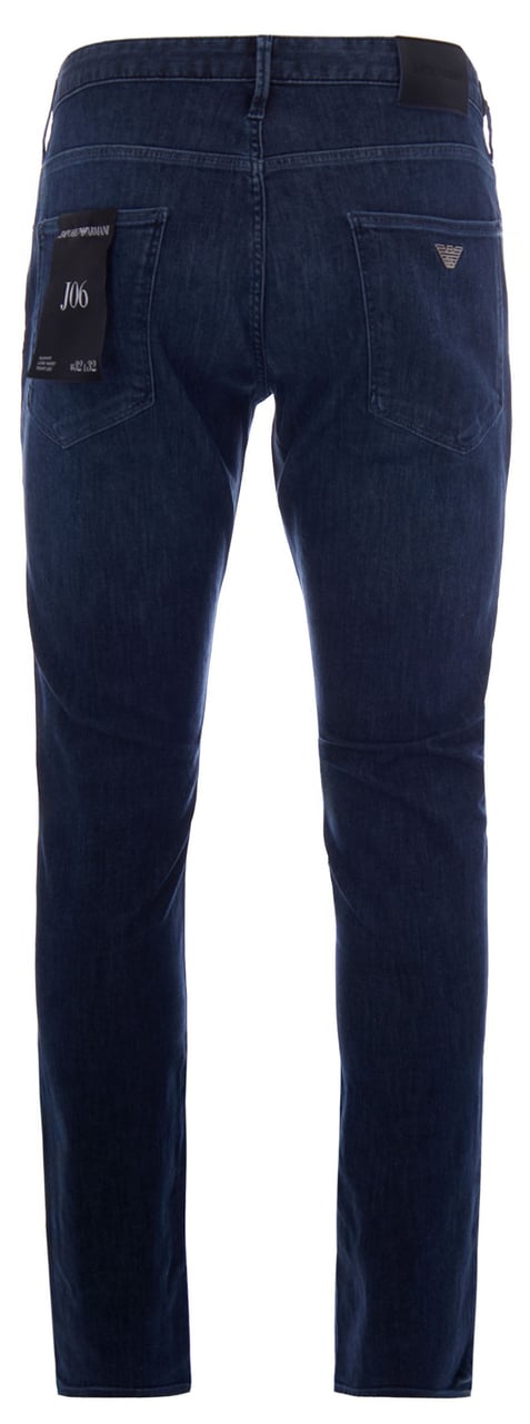 Emporio Armani Trousers Medium Blue Denim Navy