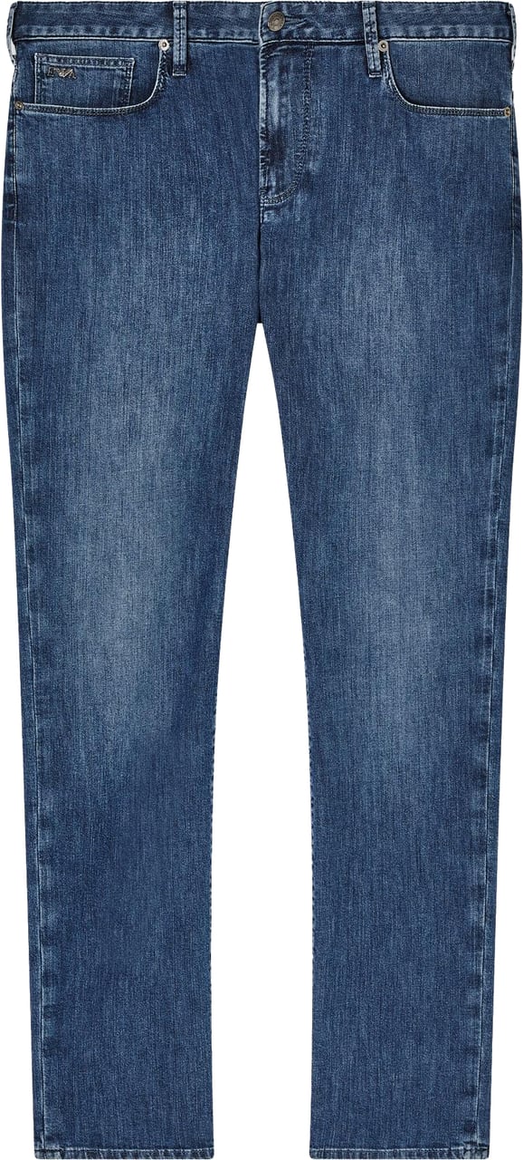 Emporio Armani Heren Pocket Pants Blauw
