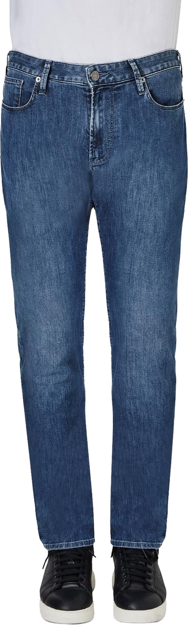 Emporio Armani Heren Pocket Pants Blauw