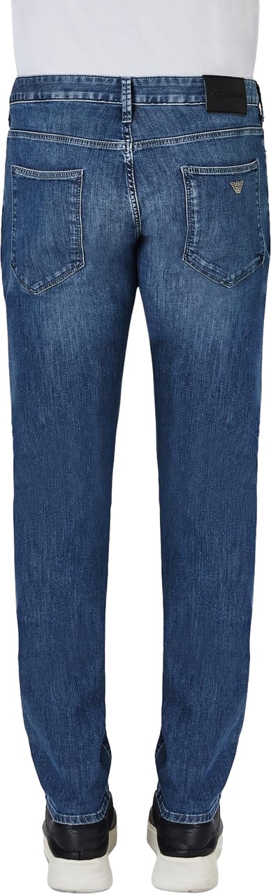 Emporio Armani Heren Pocket Pants Blauw