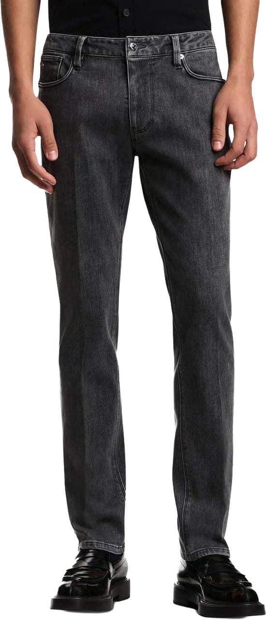 Emporio Armani Heren Pocket Pants broek Grijs