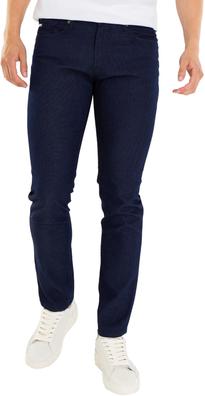 Emporio Armani Heren Pockets Pants Blauw Blauw