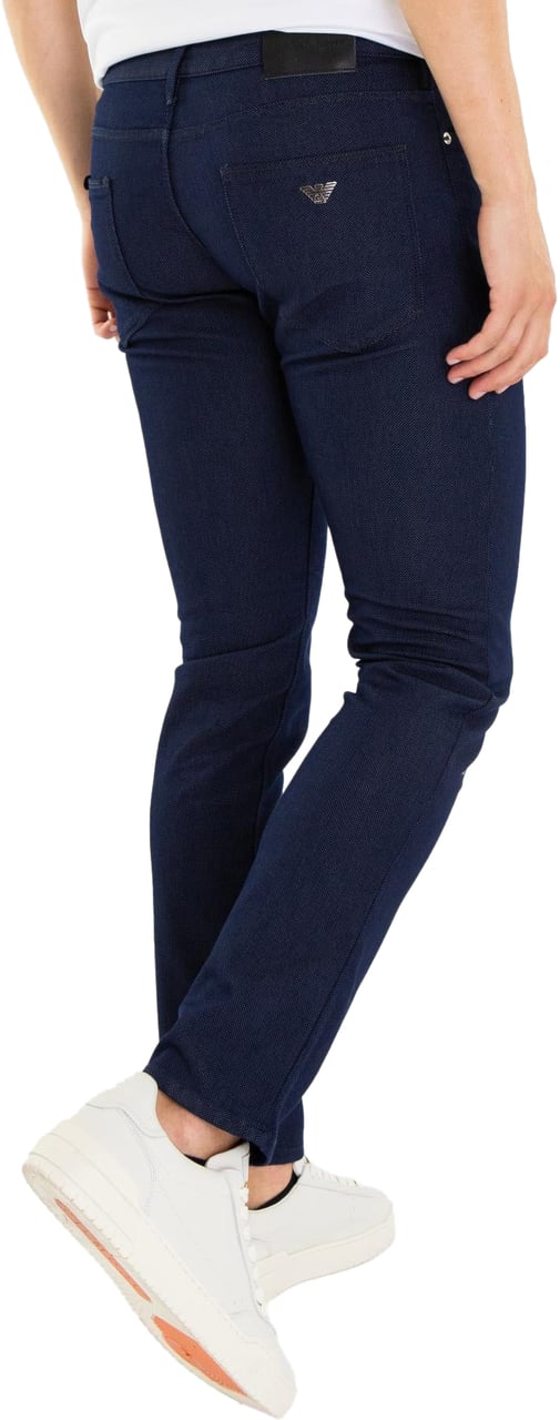 Emporio Armani Heren Pockets Pants Blauw Blauw