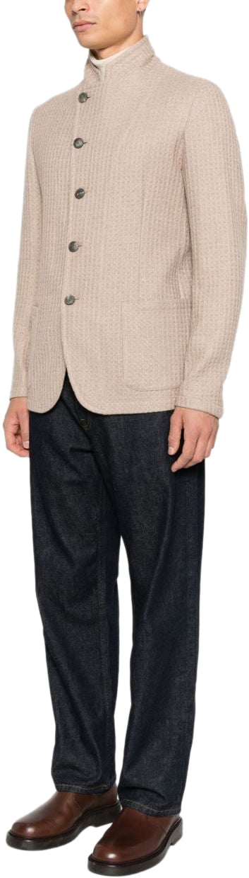 Emporio Armani Jackets Silver Zilver