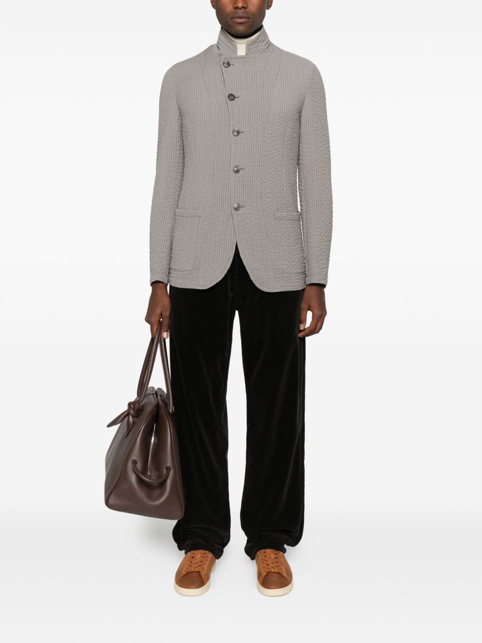 Emporio Armani Jackets Grey Grijs