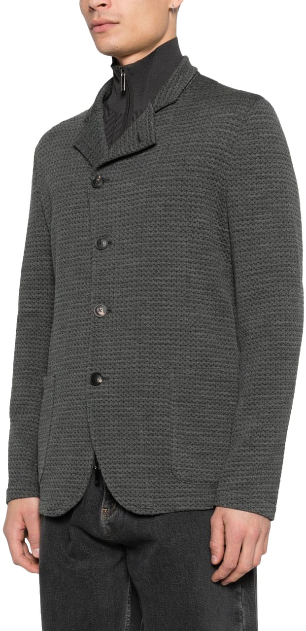 Emporio Armani Jackets Grey Grijs