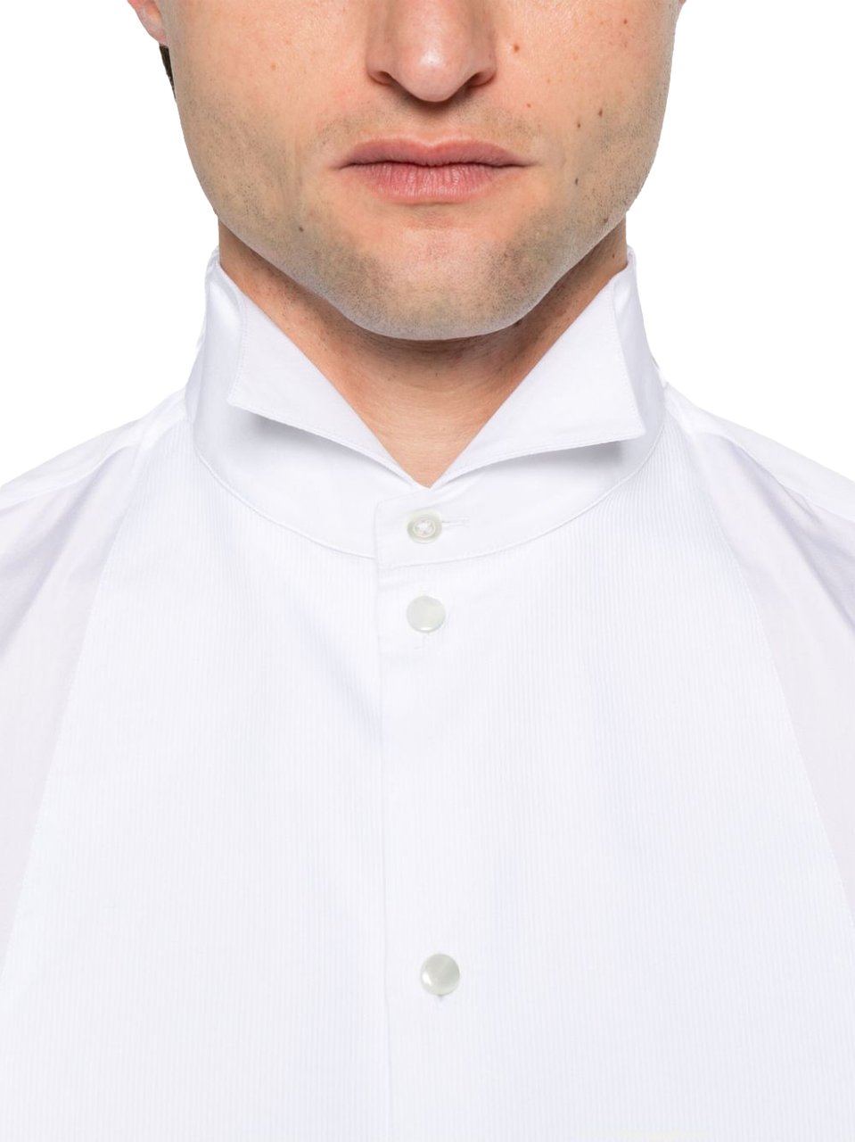 Emporio Armani Shirts Bianco Wit