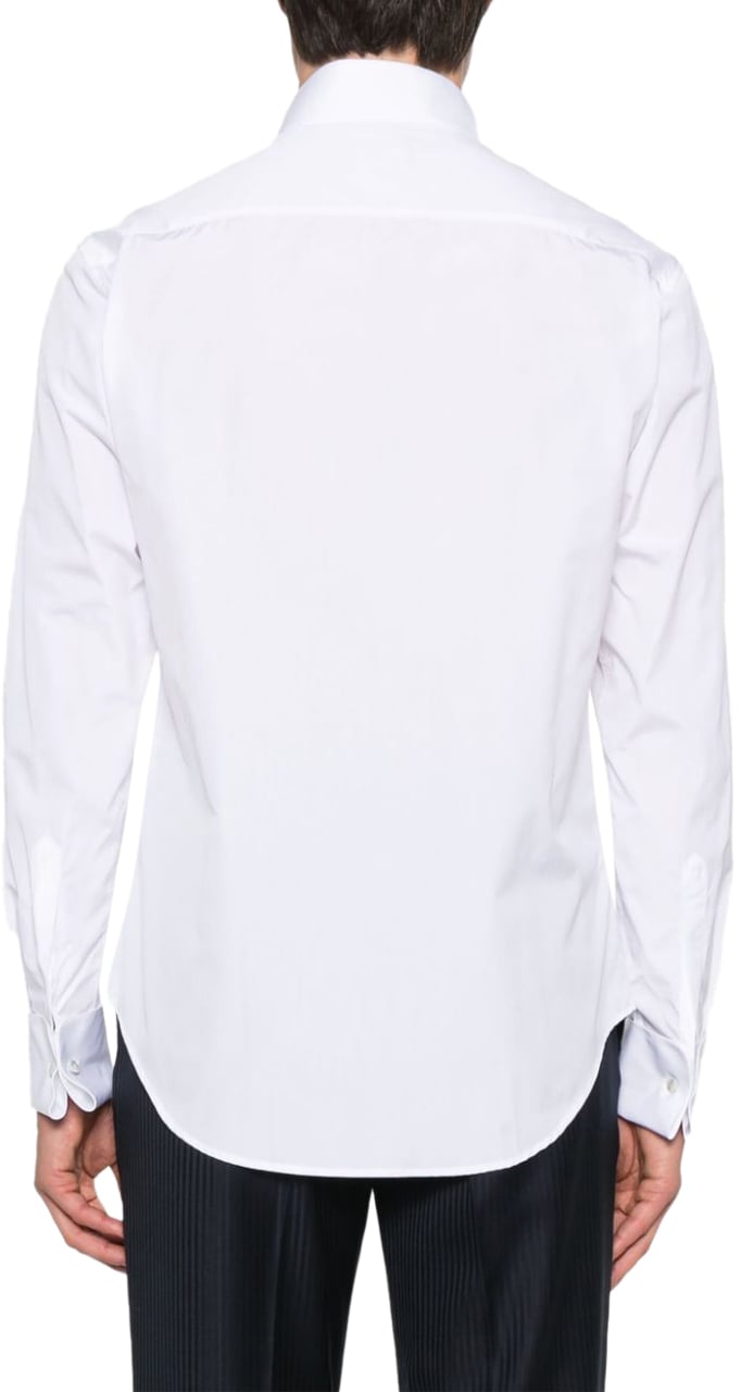 Emporio Armani Shirts Bianco Wit