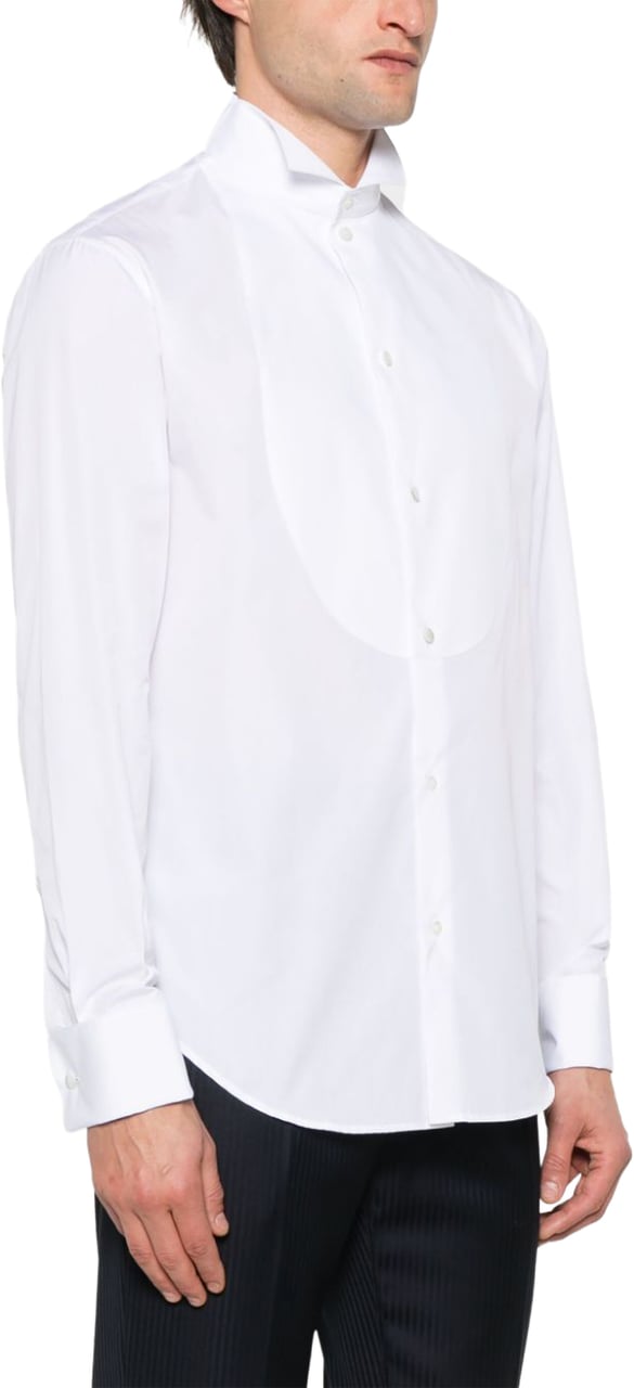 Emporio Armani Shirts Bianco Wit