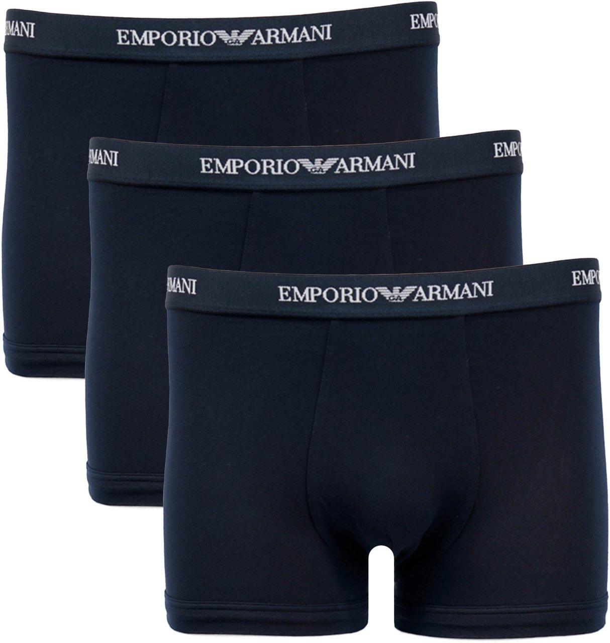 Emporio Armani Boxers 3-Pack Blauw