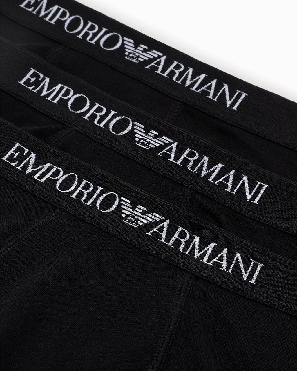 Emporio Armani Boxers 3-Pack Zwart
