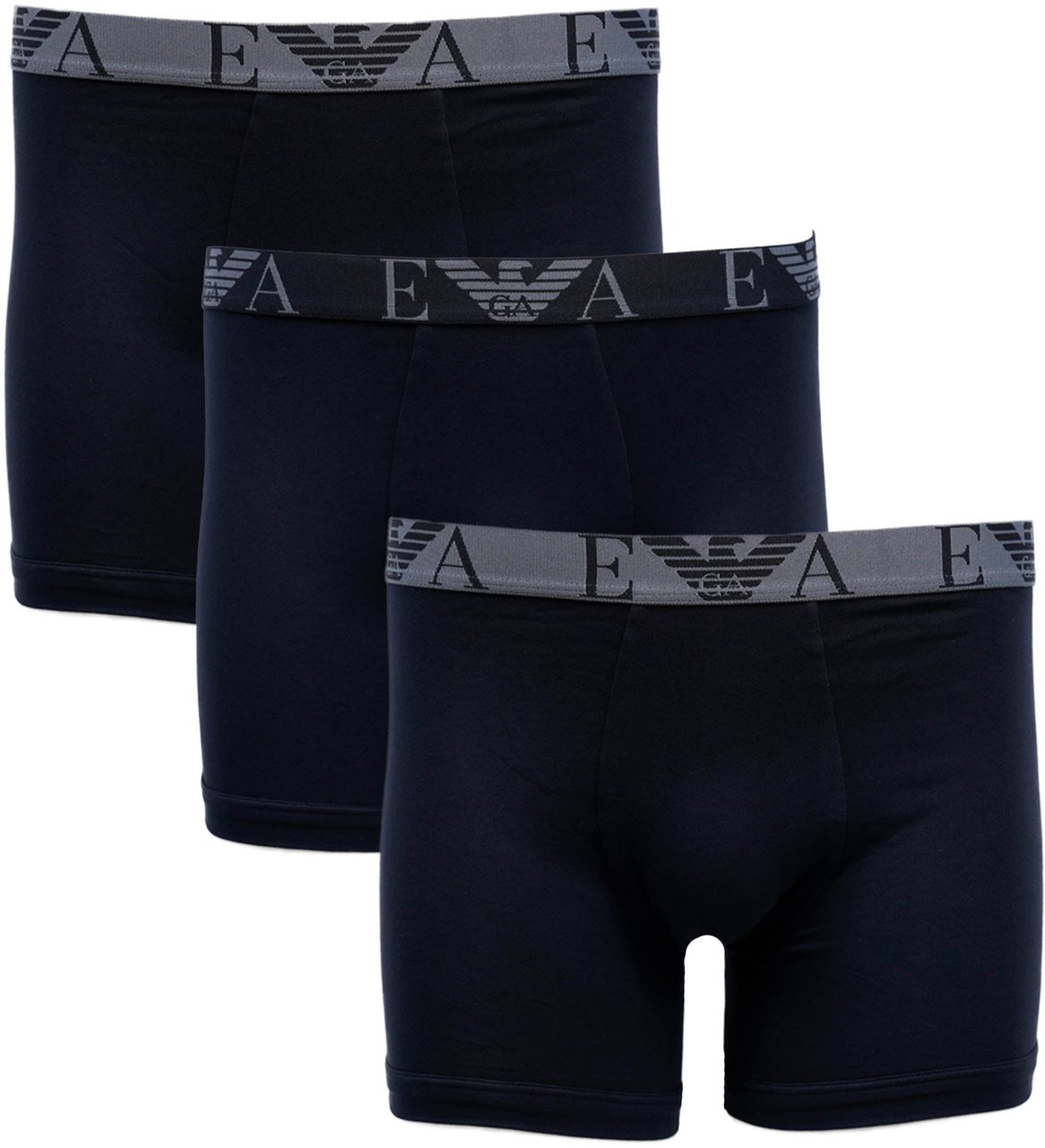 Emporio Armani Boxers 3-Pack Blauw