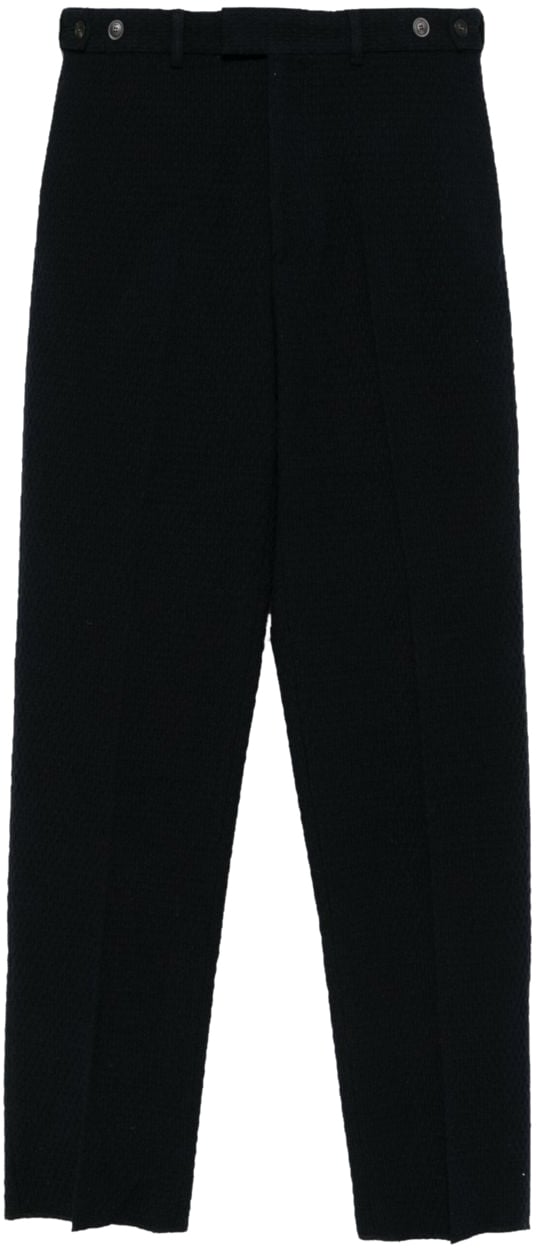 Emporio Armani Trousers Blue Blauw