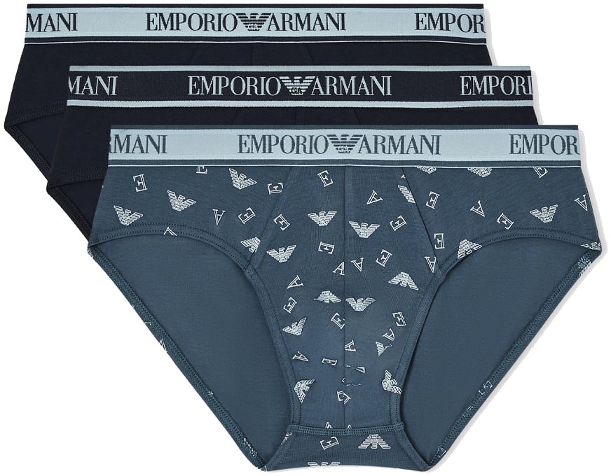 Emporio Armani Underwear Blue Blauw