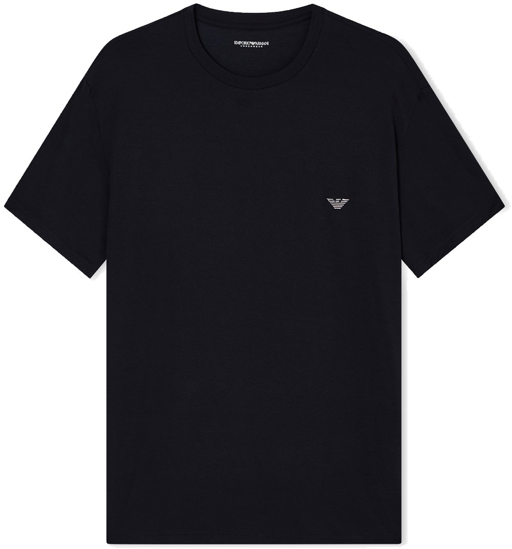 Emporio Armani T-Shirts And Polos Black Zwart