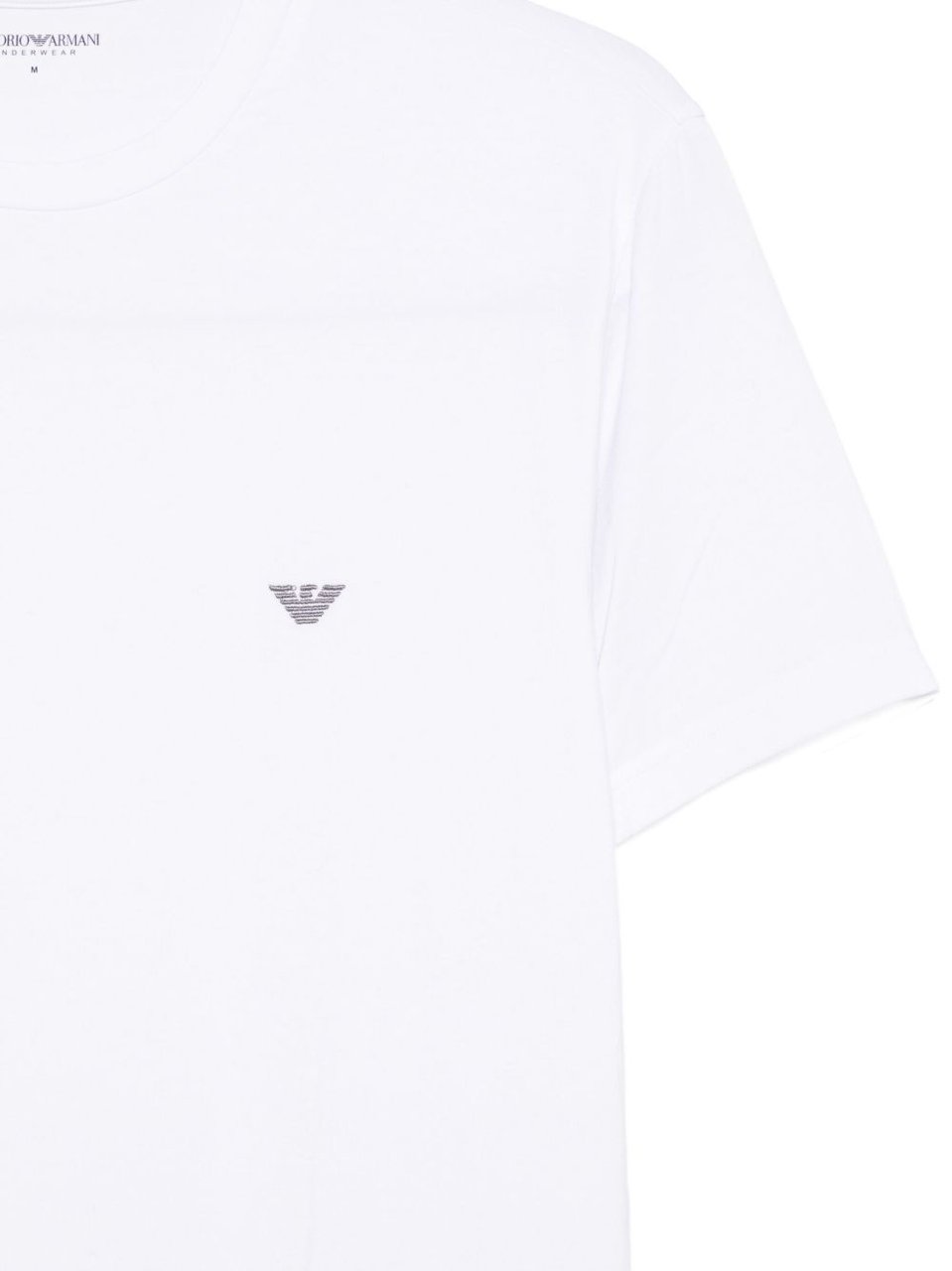 Emporio Armani T-Shirts And Polos White Wit