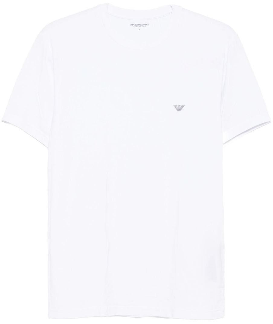 Emporio Armani T-Shirts And Polos White Wit