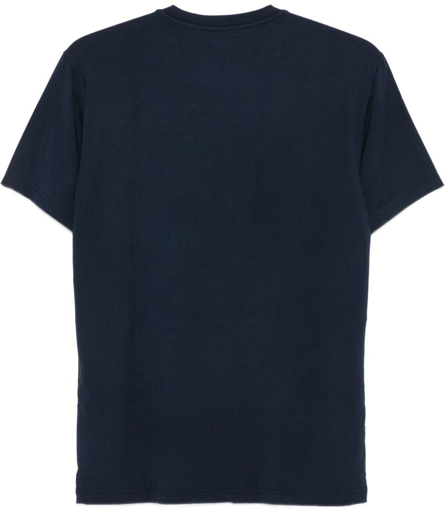 Emporio Armani T-Shirts And Polos Blue Blauw