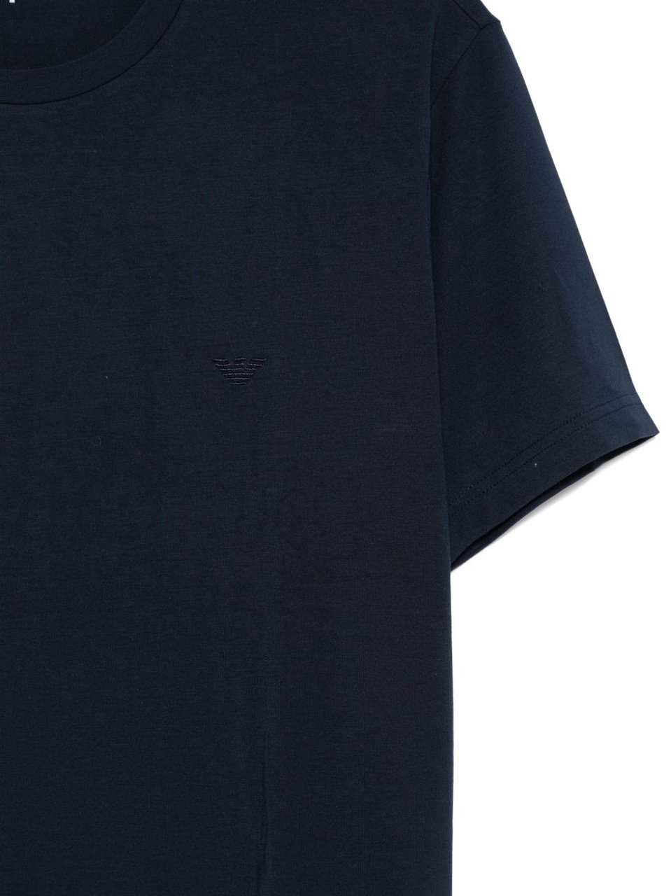 Emporio Armani T-Shirts And Polos Blue Blauw
