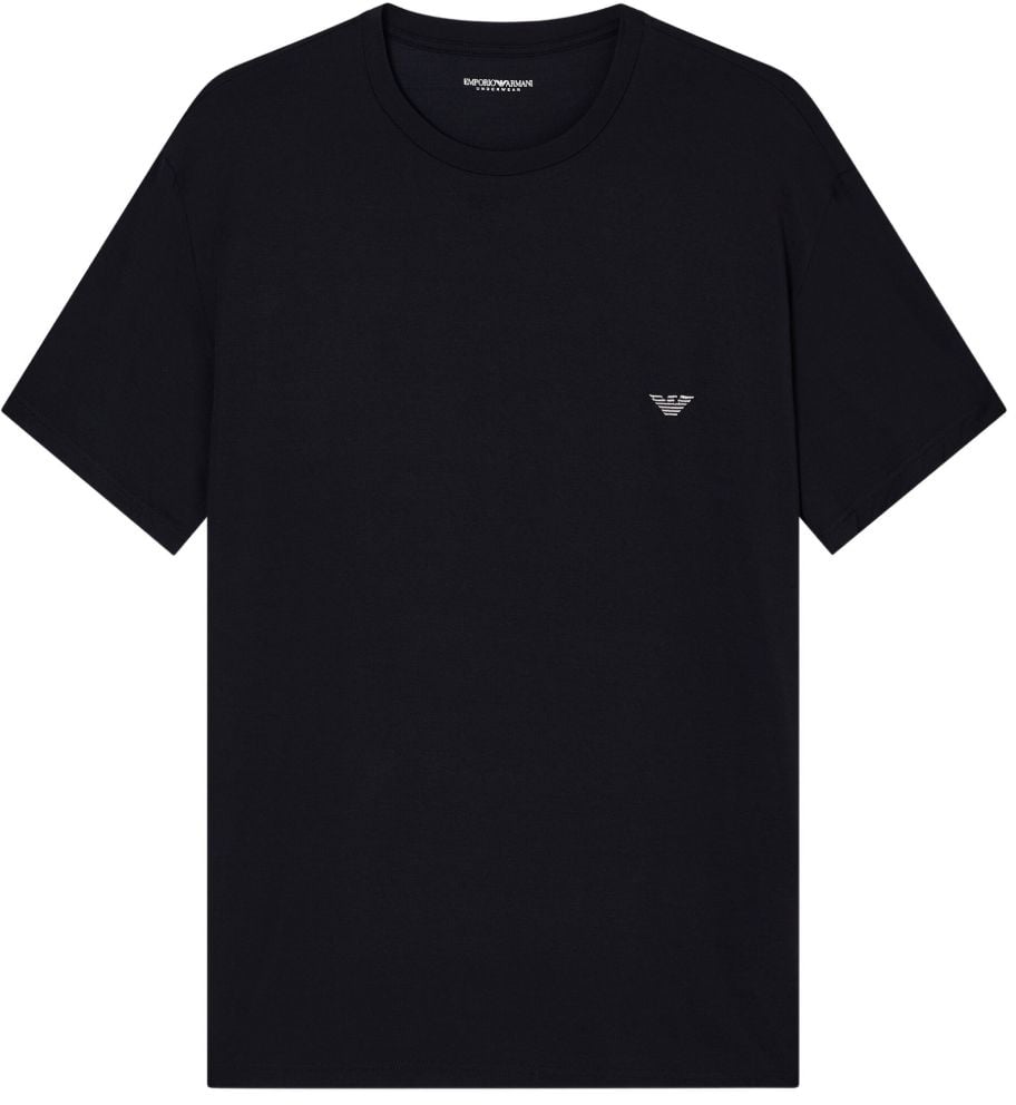 Emporio Armani T-Shirts And Polos Black Zwart