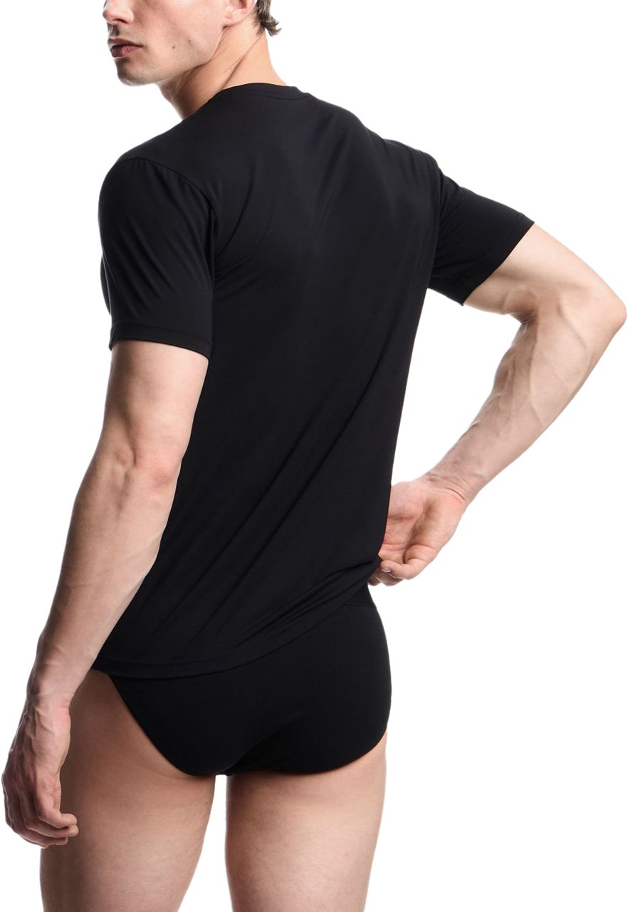 Emporio Armani T-Shirts And Polos Black Zwart