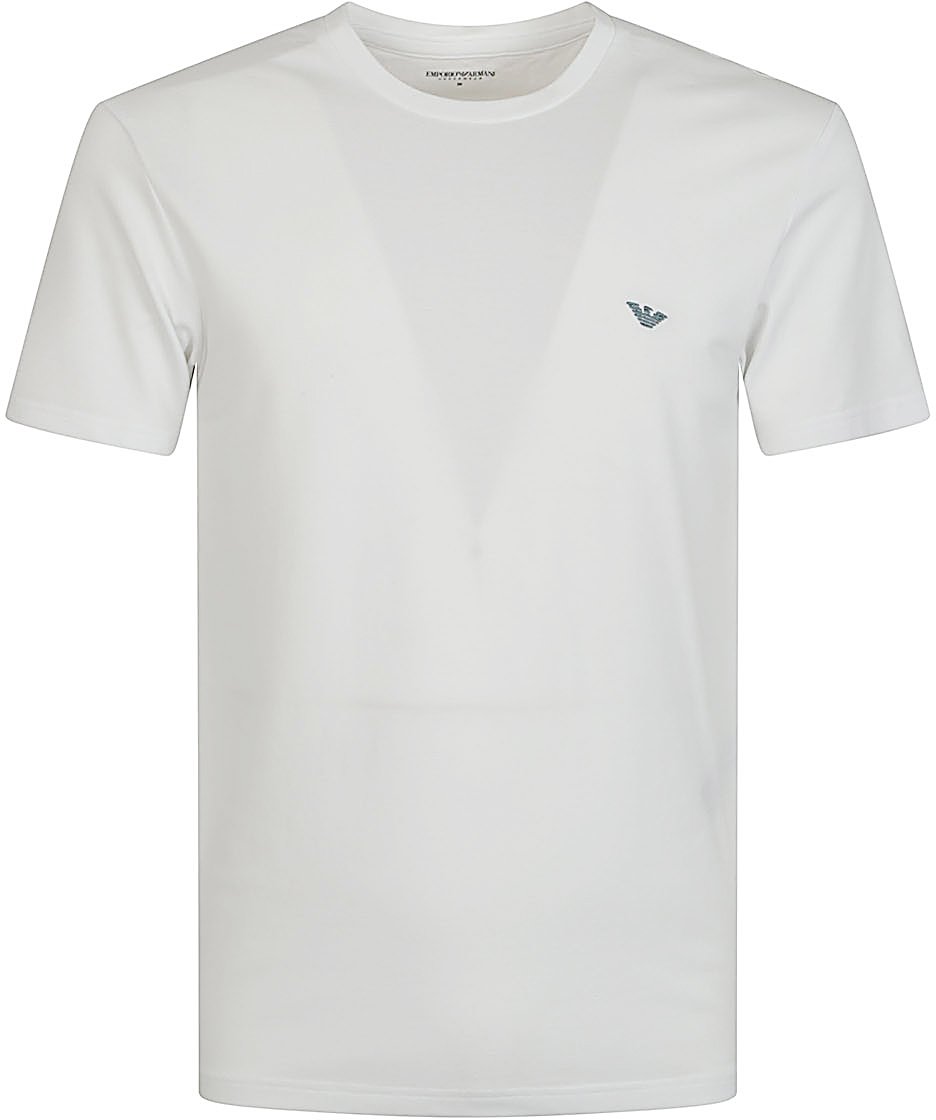 Emporio Armani T-Shirts And Polos White Wit