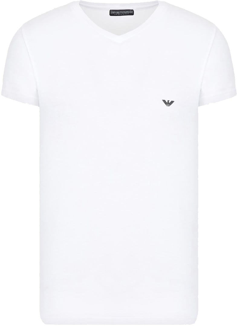 Emporio Armani T-Shirts And Polos White Wit