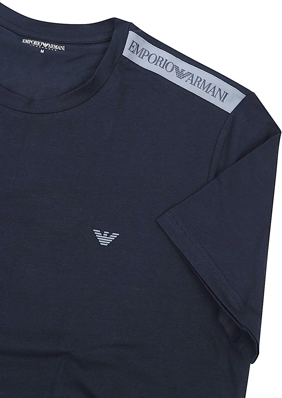 Emporio Armani Top Blue Blauw