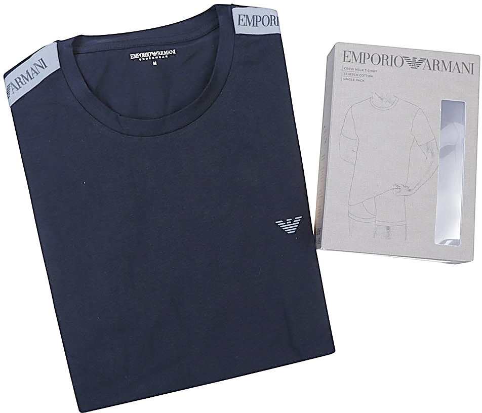 Emporio Armani Top Blue Blauw
