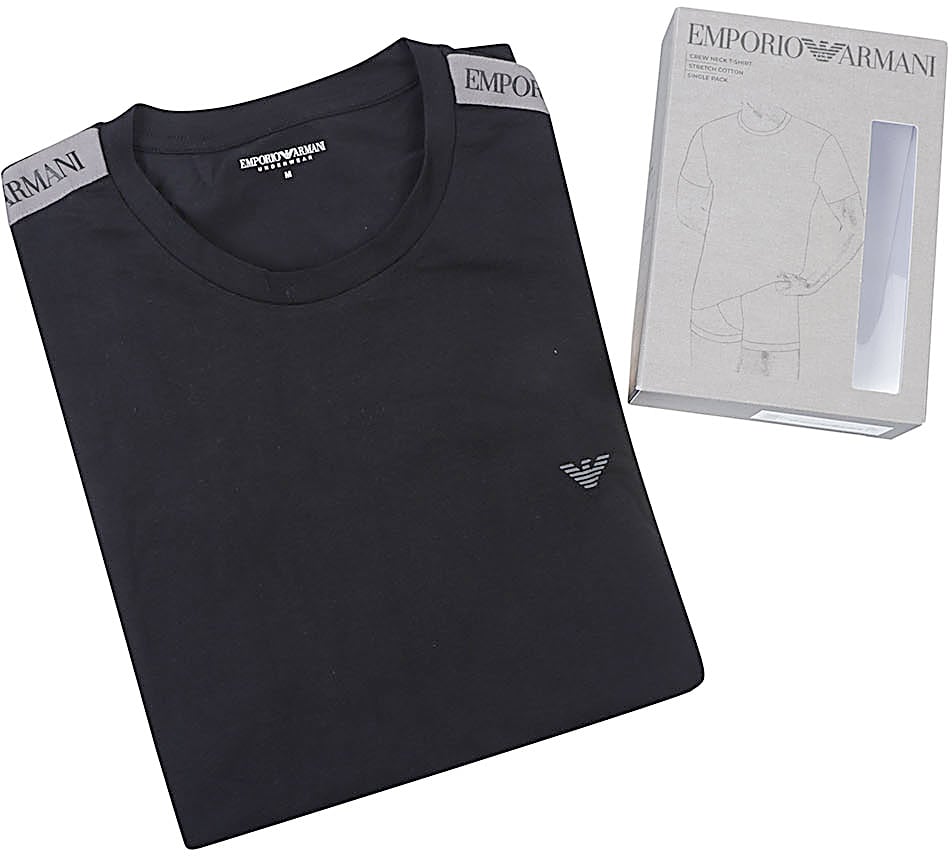 Emporio Armani Top Black Zwart