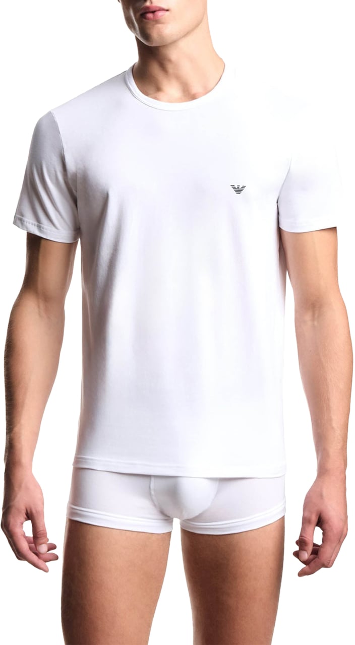 Emporio Armani T-Shirts 2-Pack Wit