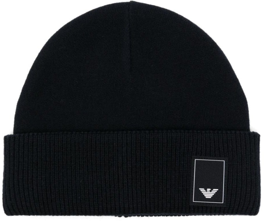 Emporio Armani Hats Blue Blauw