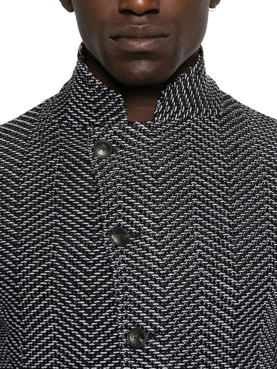 Emporio Armani Jackets Black Zwart
