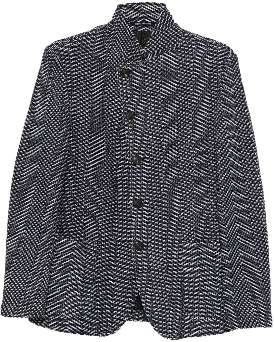 Emporio Armani Jackets Black Zwart