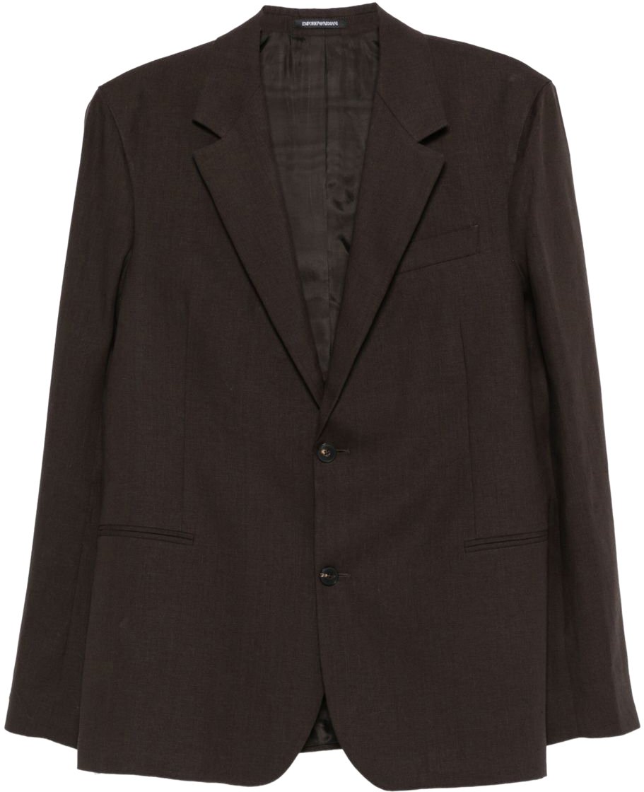 Emporio Armani Jackets Brown Bruin