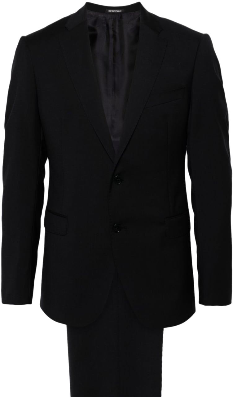 Emporio Armani Suit Grey Grijs