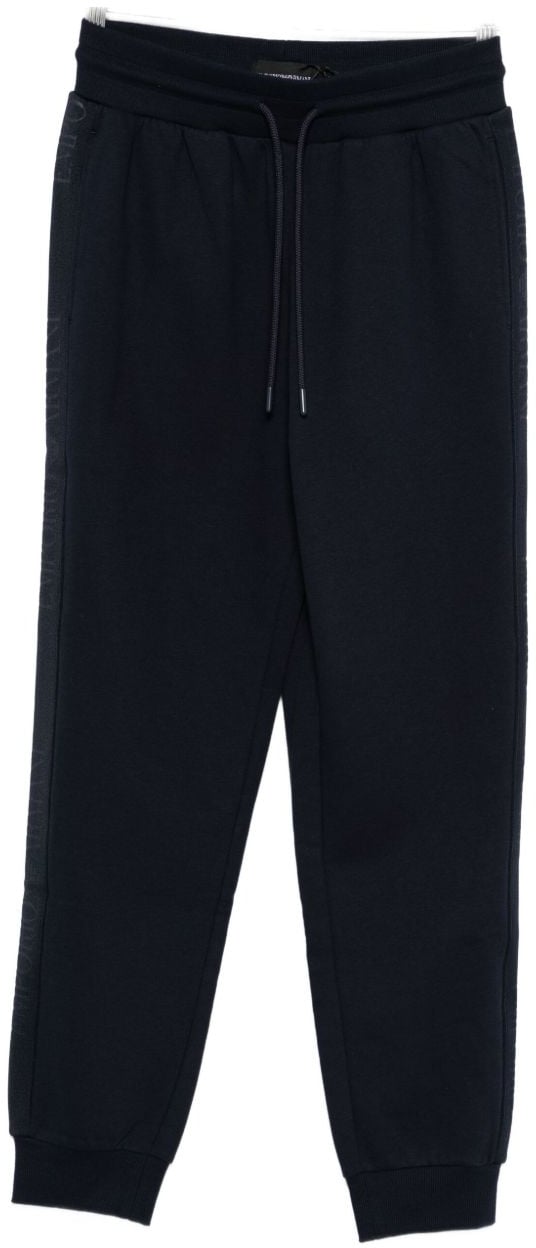 Emporio Armani Trousers Blue Blauw