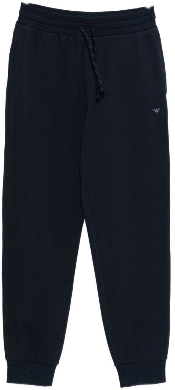 Emporio Armani Trousers Blue Blauw