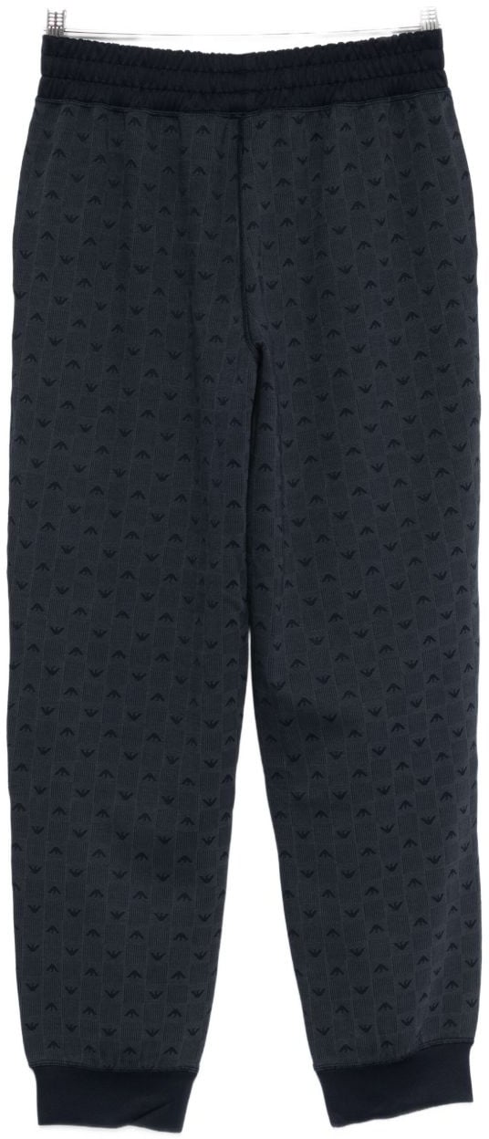 Emporio Armani Trousers Blue Blauw