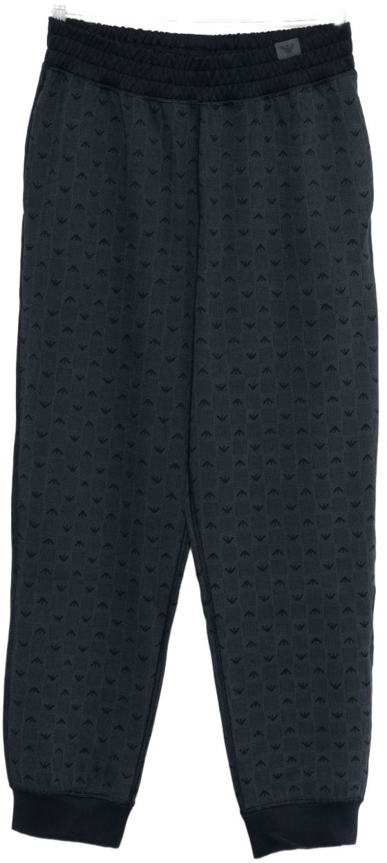 Emporio Armani Trousers Blue Blauw