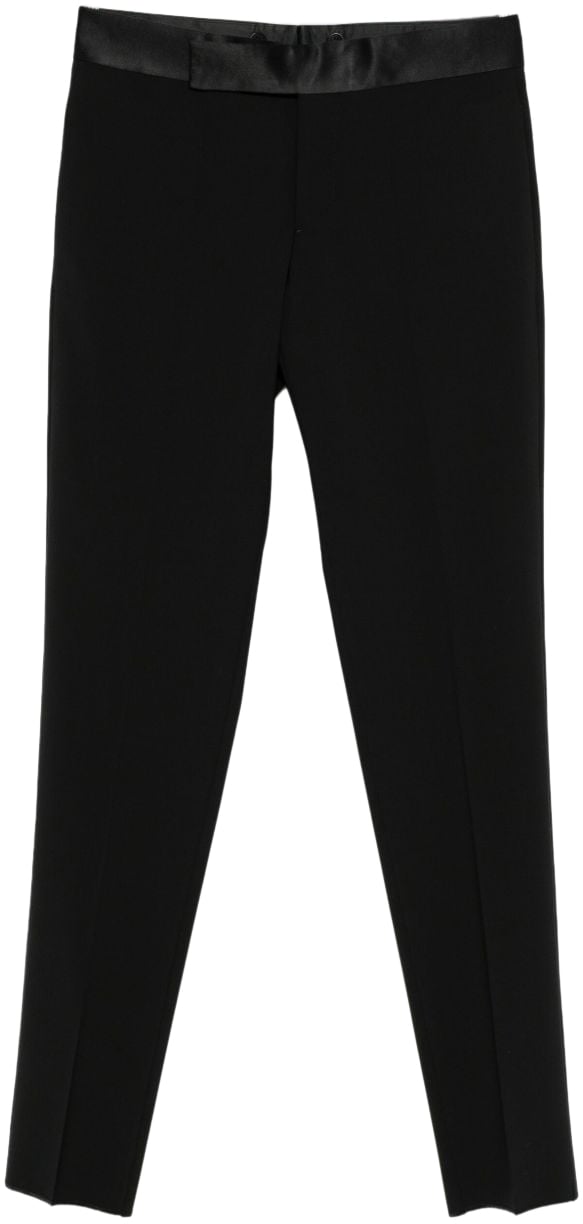 Emporio Armani Trousers Black Zwart