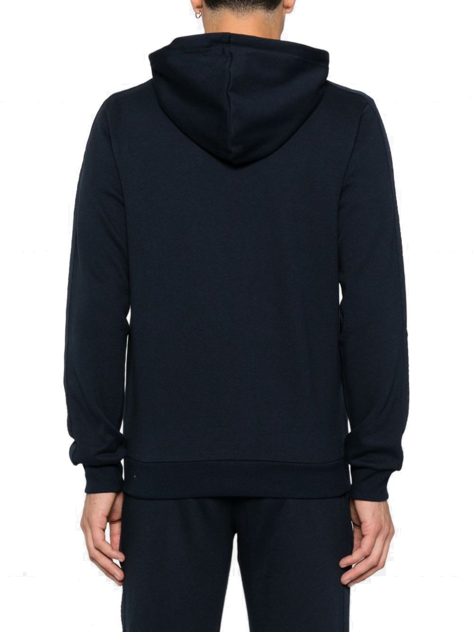 Emporio Armani Sweaters Blue Blauw