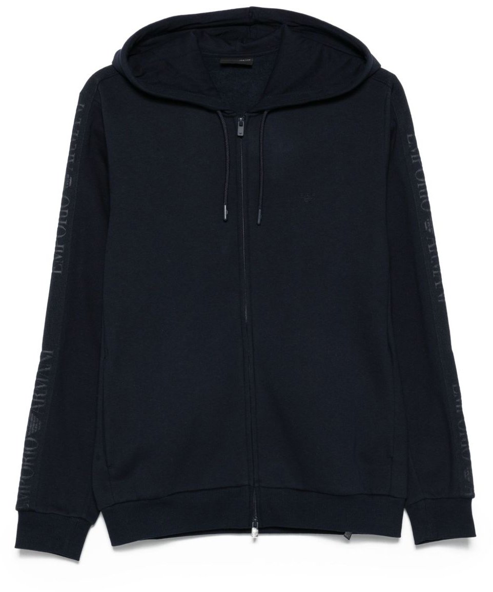 Emporio Armani Sweaters Blue Blauw