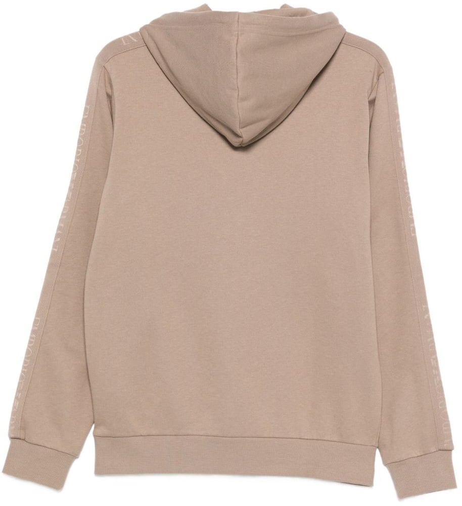 Emporio Armani Sweaters Marrone Chiaro Bruin