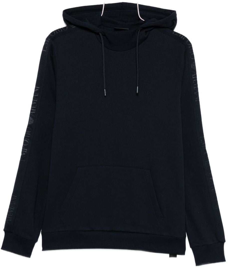 Emporio Armani Sweaters Blue Blauw